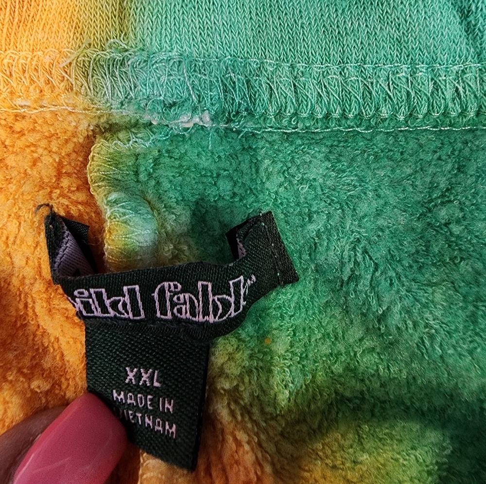 Wild Fable New Multi Tie Dye Stretch Shorts Athletic Workout Gym XXL - Picture 5 of 6